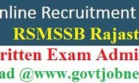 RSMSSB PTI Admit Card 2021