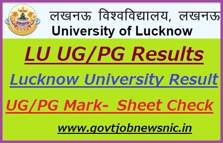 Lucknow University Result 2022