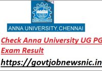 Anna University April-May Exam Result 2022