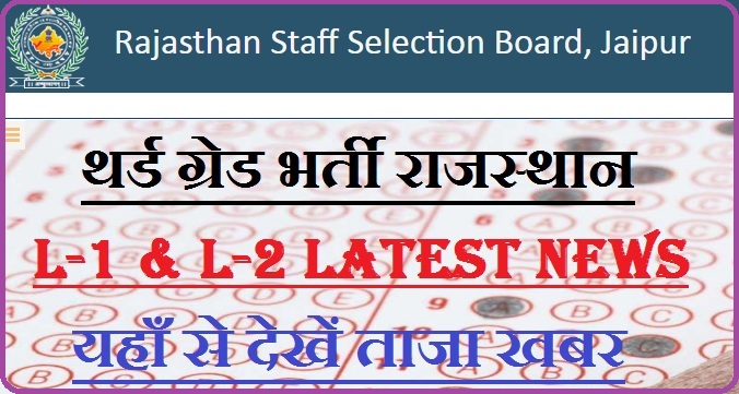 Rajasthan 3rd Grade Teacher Bharti News 2023