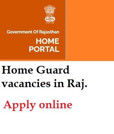 Rajasthan home guard bharti 2023 