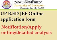 UP Bed JEE Notification 2023